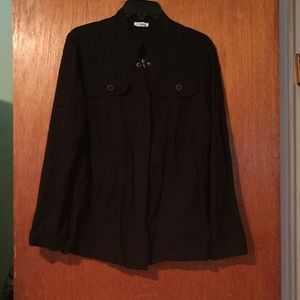NWOT Westport black utility jacket